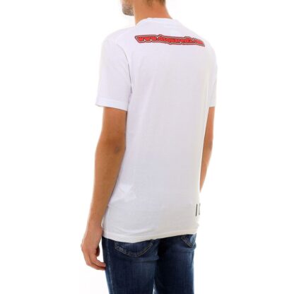 Dsquared² - Elevated White Cotton Roundneck T-Shirt