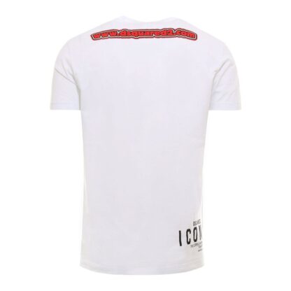 Dsquared² - Elevated White Cotton Roundneck T-Shirt