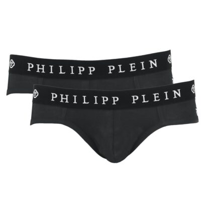 Philipp Plein - Black Cotton Men Boxer Short Pack