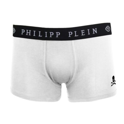 Philipp Plein - White Cotton Men's Boxer