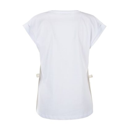 Yes Zee - White Cotton Women Top