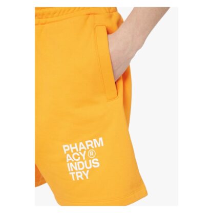 Pharmacy Industry - Chic Orange Cotton Trousers with Logo Detail