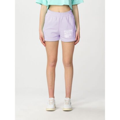 Pharmacy Industry - Chic Purple Cotton Shorts