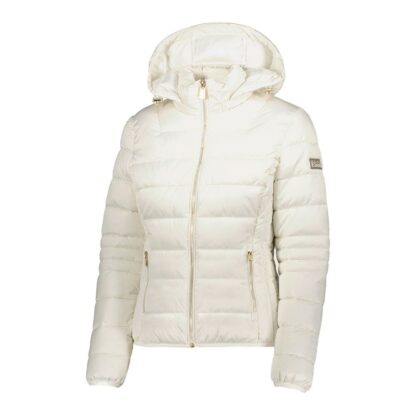 Yes Zee - White Polyester Women Jacket