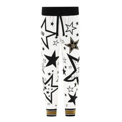 Dolce & Gabbana - Elevated Comfort White Sweatpants