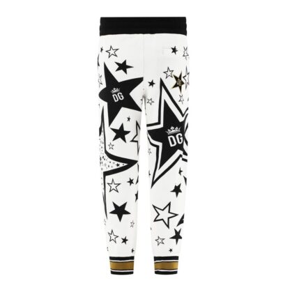 Dolce & Gabbana - Elevated Comfort White Sweatpants