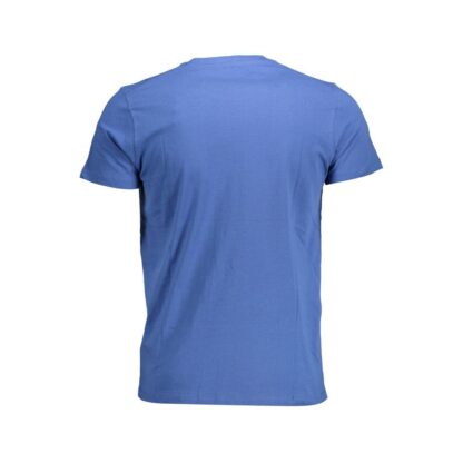 U.S. POLO ASSN. - Blue Cotton Men T-Shirt