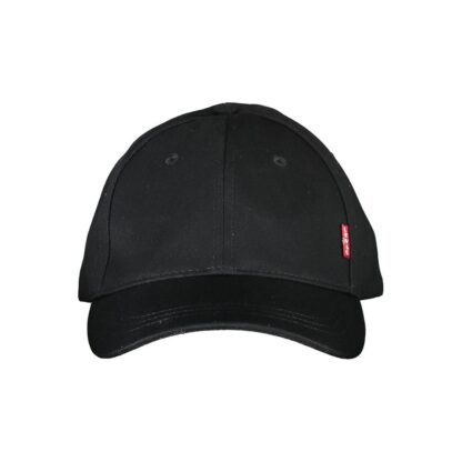 Levi's - Black Cotton Men Cap