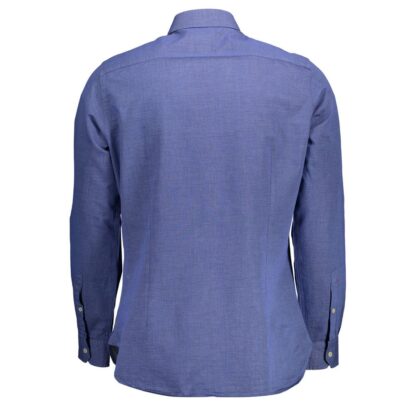 U.S. POLO ASSN. - Blue Cotton Men Shirt