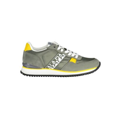 Napapijri - Green Polyester Men Sneaker