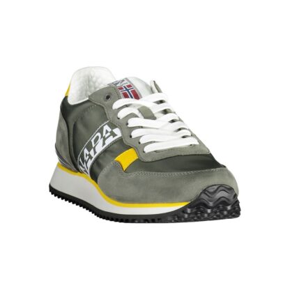 Napapijri - Green Polyester Men Sneaker