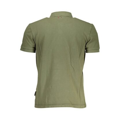 Napapijri - Green Cotton Men Polo