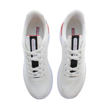 U.S. POLO ASSN. - White Polyester Men Sneaker