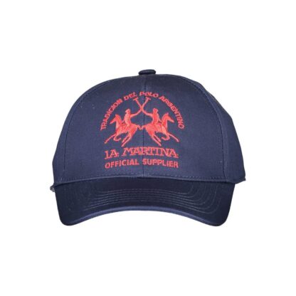 La Martina - Blue Cotton Men Cap