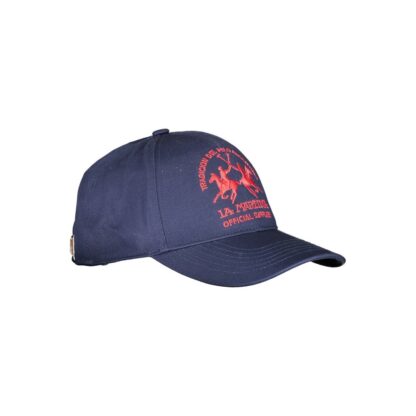 La Martina - Blue Cotton Men Cap