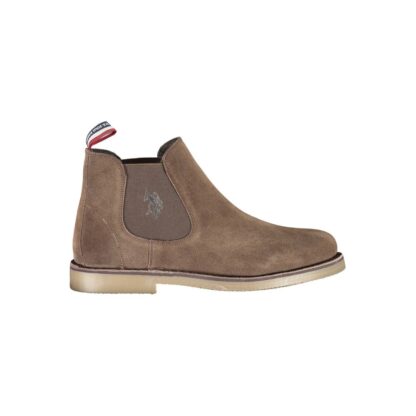 U.S. POLO ASSN. - Brown Leather Men Boot