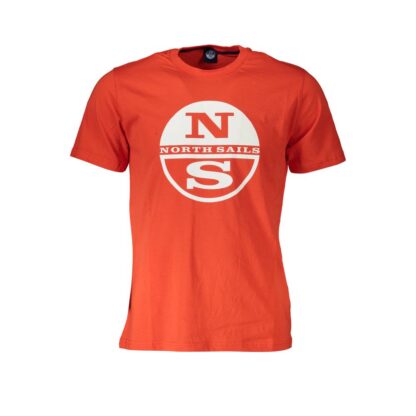 North Sails - Red Cotton Men T-Shirt