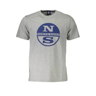 North Sails - Blue Cotton Men T-Shirt