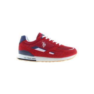 U.S. POLO ASSN. - Orange Polyester Men Sneaker