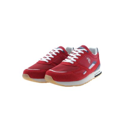 U.S. POLO ASSN. - "Red Polyester Men Sneaker"