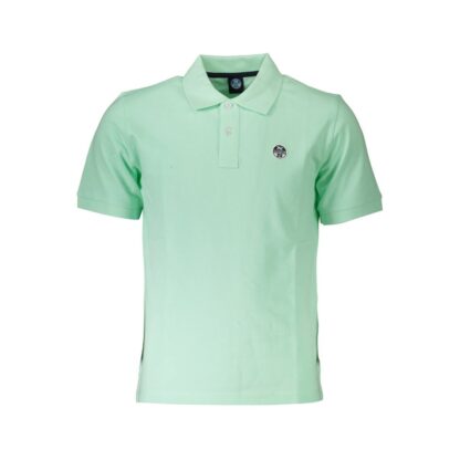 North Sails - Green Cotton Men Polo Shirt