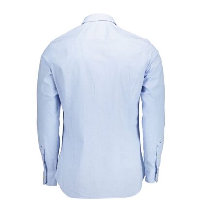 U.S. POLO ASSN. - Light Blue Cotton Men Shirt