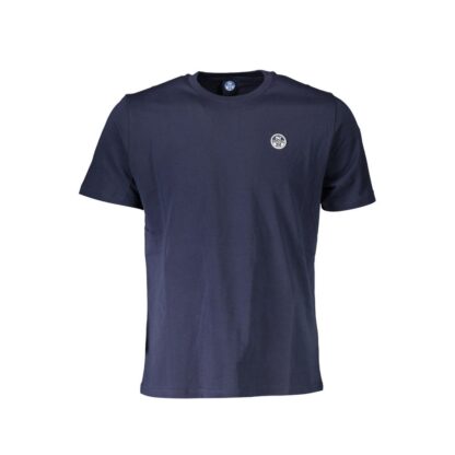 North Sails - Blue Cotton Men T-Shirt