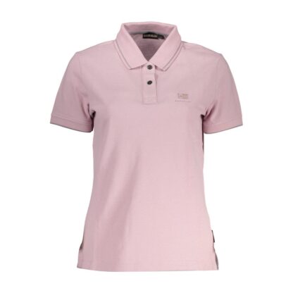 Napapijri - Pink Cotton Women Polo Shirt