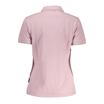 Napapijri - Pink Cotton Women Polo Shirt