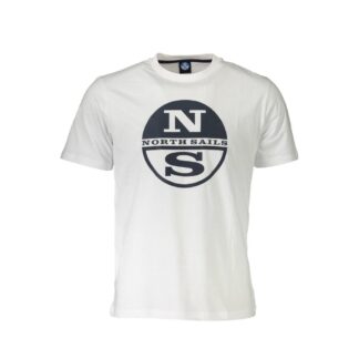 North Sails - White Cotton Men T-Shirt