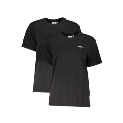 Fila - Black Cotton Women T-Shirt