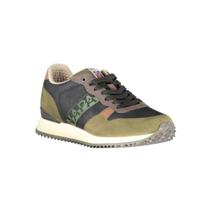 Napapijri - Green Polyester Men Sneaker