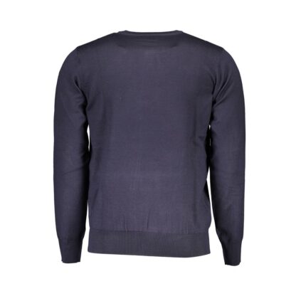 U.S. Grand Polo - Blue Viscose Men Sweater