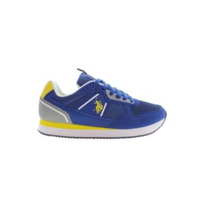 U.S. POLO ASSN. - Blue Polyester Men Sneaker