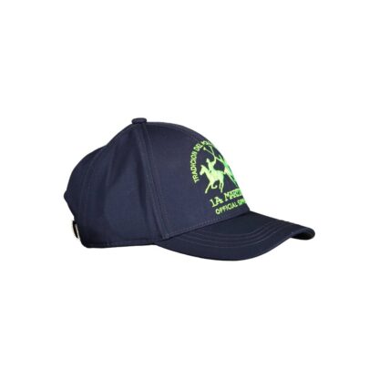 La Martina - Blue Cotton Men Cap