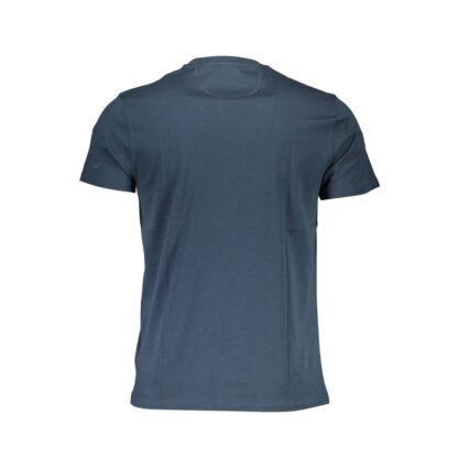 La Martina - Blue Cotton Men T-Shirt