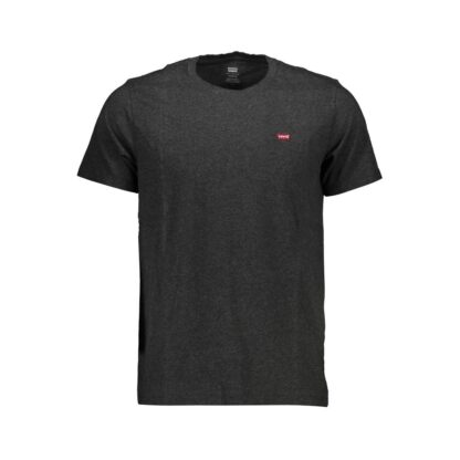 Levi's - Gray Cotton Men T-Shirt