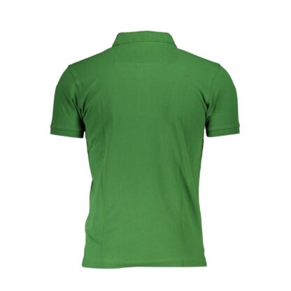 La Martina - Green Cotton Men Polo Shirt