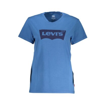 Levi's - Blue Cotton Women T-Shirt