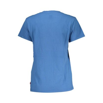 Levi's - Blue Cotton Women T-Shirt