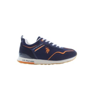 U.S. POLO ASSN. - Blue Polyester Men Sneaker