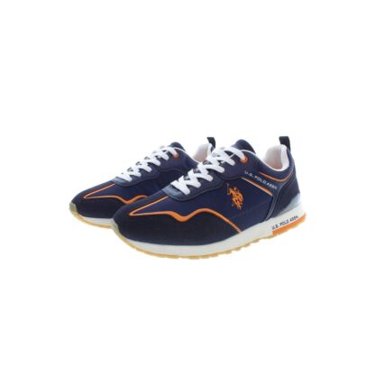 U.S. POLO ASSN. - Blue Polyester Men Sneaker