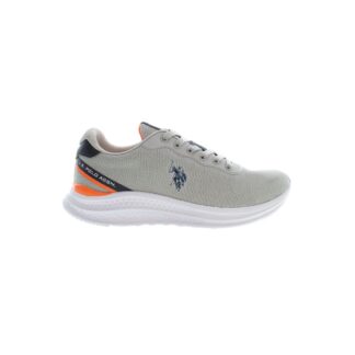 U.S. POLO ASSN. - White Polyester Men Sneaker