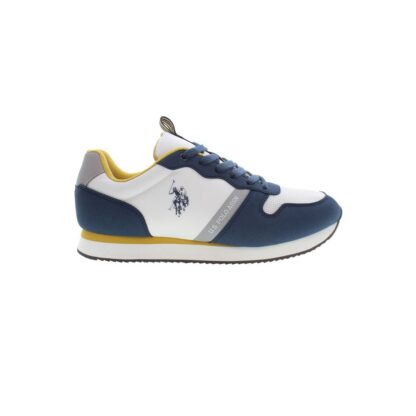 U.S. POLO ASSN. - Blue Polyester Men Sneaker