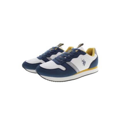 U.S. POLO ASSN. - Blue Polyester Men Sneaker