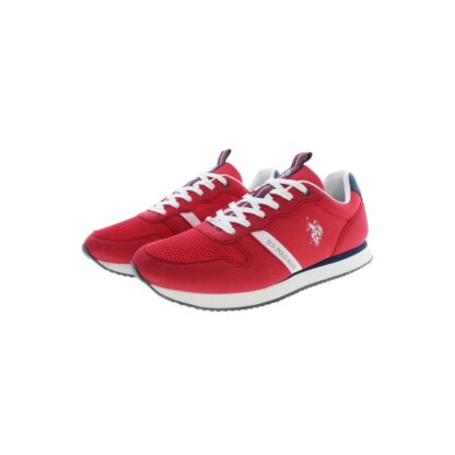 U.S. POLO ASSN. - Red Polyester Men Sneaker