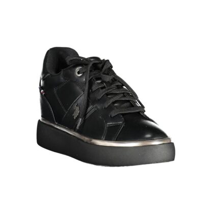 U.S. POLO ASSN. - Black Polyester Women Sneaker