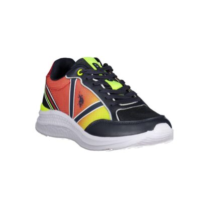 U.S. POLO ASSN. - Blue Polyester Men Sneaker