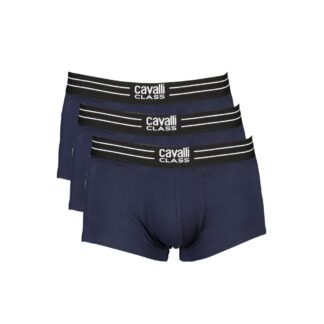 Trussardi Black Cotton Underwear