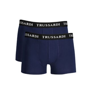 Trussardi Black Cotton Underwear